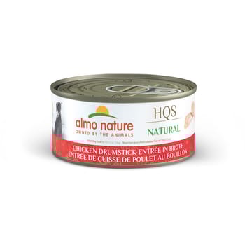 Almo Nature HQS Natural Chicken Drumstick Entr&eacute;e in Broth Wet Dog Food-product-tile