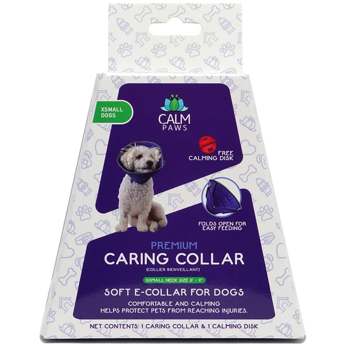Calm Paws Recovery Caring Dog Collar with Calming Disc -  X-Small product detail number 1.0