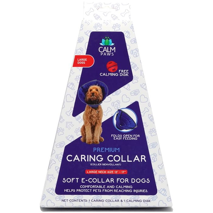 Calm Paws Recovery Caring Dog Collar with Calming Disc -  Large product detail number 1.0