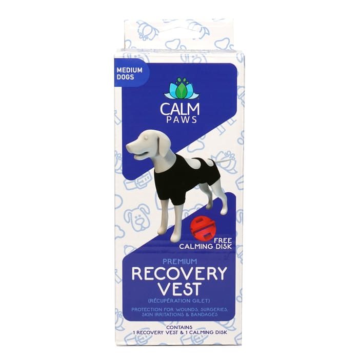 Calm Paws Calming Recovery Dog Vest with Calming Disc -  Medium product detail number 1.0