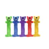 Multipet Loofa Plush Assorted Colors Cat Toy with Catnip - 10 in - 1 Count
