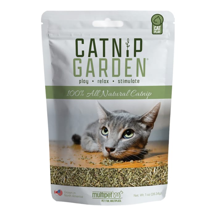 Multipet Catnip Garden Organic Catnip Bag - 1 oz product detail number 1.0