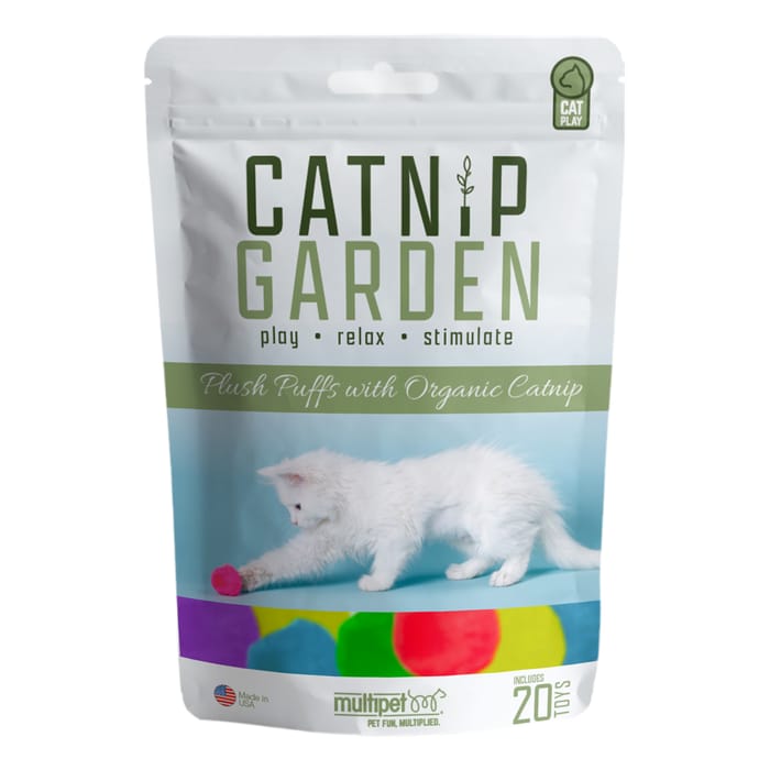 Multipet Catnip Garden Organic Catnip Puffs product detail number 1.0