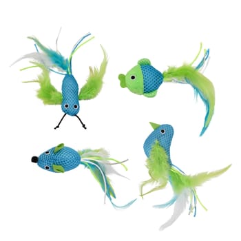 Multipet Feline Clean Peppermint Dental Assorted Styles Cat Toy with Catnip-product-tile