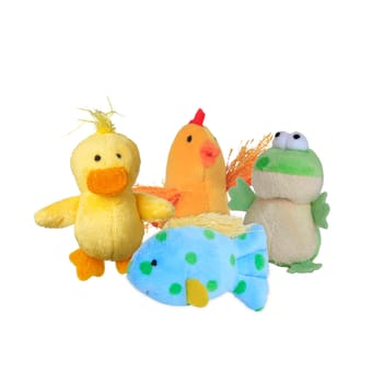 Multipet Look Who's Talking Canister Plush Assorted Styles Cat Toy-product-tile