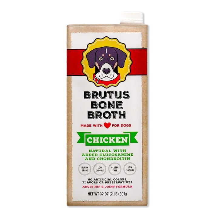 Brutus Bone Broth Dog Food Topper - Chicken - 32oz product detail number 1.0