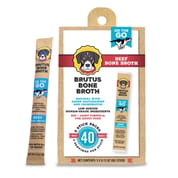 Brutus Bone Broth on the Go: Hip and Joint Instant Bone Broth Beef Dog Food Topper