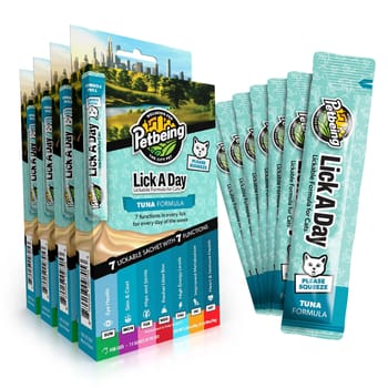 PetBeing Lick A Day 7 Sachets + 7 Functions Lickable Mousse Supplement for Cats - Tuna-product-tile