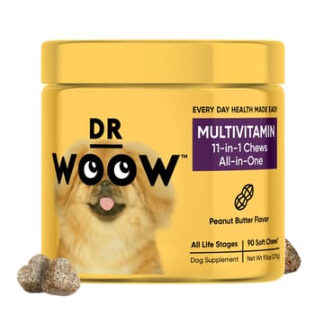 Dr Woow Multifunctional 11-in-1 Vitamin Chews for Dogs - 90 units-product-tile