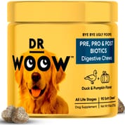 Dr Woow Pre, Pro, Post Biotic Chews for Dogs