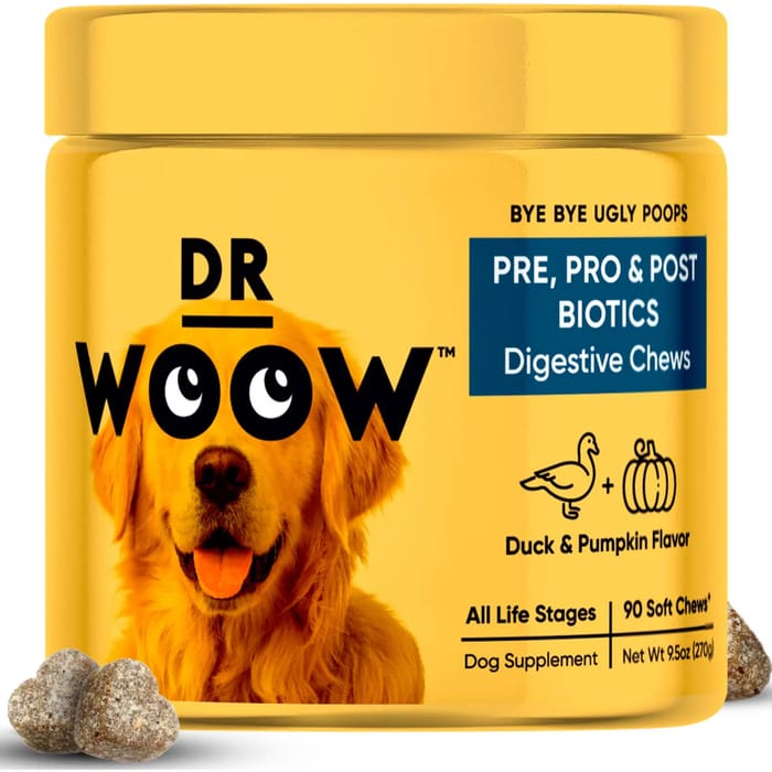 Dr Woow Pre, Pro, Post Biotic Chews for Dogs - 90 units product detail number 1.0