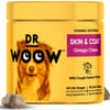 Dr Woow Skin and Coat Soft Chews for Dogs - 90 units
