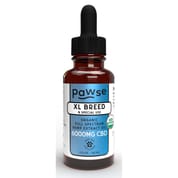 Pawse Daily Support Organic CBD Extract w/Cocunut MCT Oil for Special Use & XL Dog Breeds - 6000 mg CBD (2 oz Bottle)