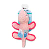 Spunky Pup Clean Earth Textured Recycled Chameleon Plush Dog Toy - 10.5 x 7 x 2.8 in