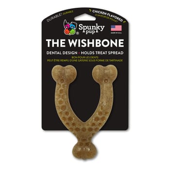 Spunky Pup The Wishbone Nylon Chew Dog Toy - Small Size-product-tile