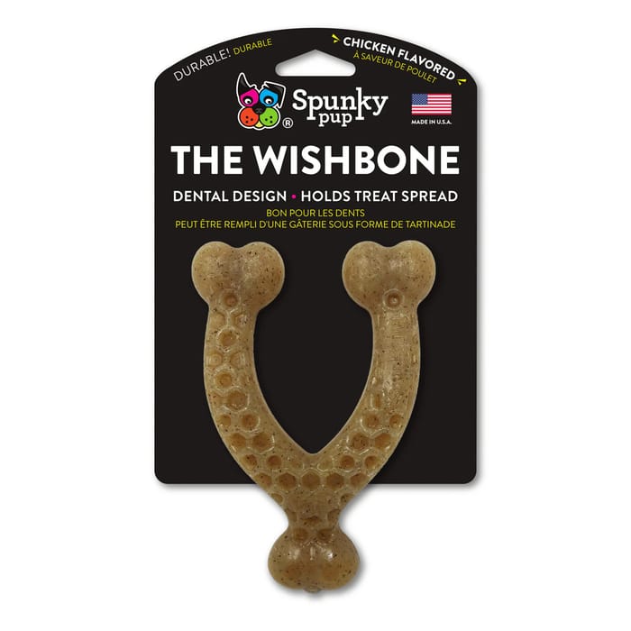 Spunky Pup The Wishbone Nylon Chew Dog Toy - Small Size product detail number 1.0