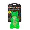Spunky Pup Spunky Bear Assorted Color Treat Dispensing Chew Toy with 1.5 oz Peanut Butter Treats For Dogs - Medium Size