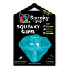 Spunky Pup Squeaky Gems Assorted Color Diamond Chew Dog Toy - Regular