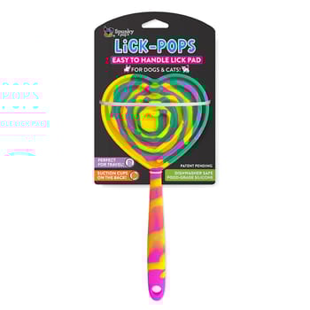 Spunky Pup Lick-Pops Heart Lick Pad for Dogs & Cats - Regular-product-tile