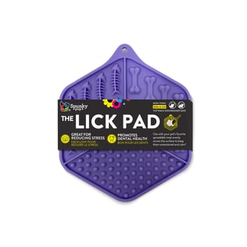Spunky Pup Lick Pad Assorted Color Hexagon for Dogs & Cats - 7.5 x 6.25 x 1.5 in-product-tile