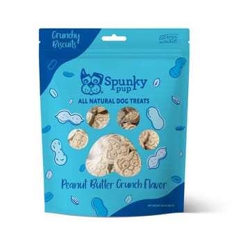 Spunky Pup Crunchy Biscuits Peanut Butter Crunch Treats for Dogs-product-tile
