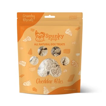 Spunky Pup Crunchy Biscuits Cheddar Bites Treats for Dogs-product-tile