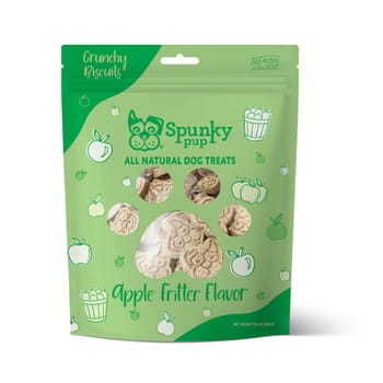 Spunky Pup Crunchy Biscuits Apple Fritter Treats for Dogs - 24 oz-product-tile