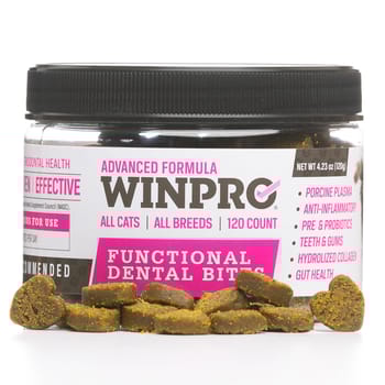 Winpro Functional Dental Bites Soft Chew Supplement for Cats - 120 Count-product-tile