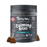 Zesty Paws Vet Strength Calming Bites Soft Chews Behavior Supplement for Dogs
