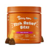 Zesty Paws Itch Relief Bites Soft Chews Skin Supplement for Dogs - Chicken - 90 Count