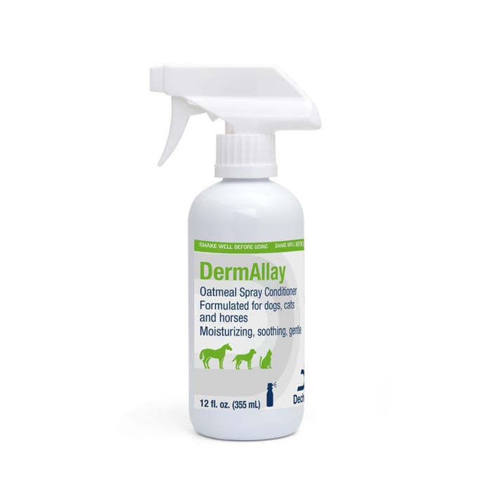 DermAllay Oatmeal Spray Conditioner for Dogs, Cats, & Horses - 12 oz Bottle product detail number 1.0