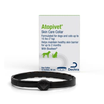 Atopivet Skin Care Collar for Dogs & Cats Up to 22 lbs - 13 in Collar-product-tile