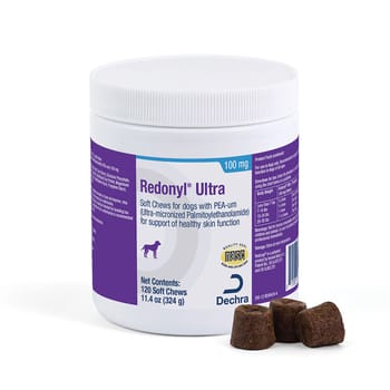 Redonyl Ultra Soft Chews Skin Health Supplement for Dogs - 100 mg - 120 Count Tub-product-tile