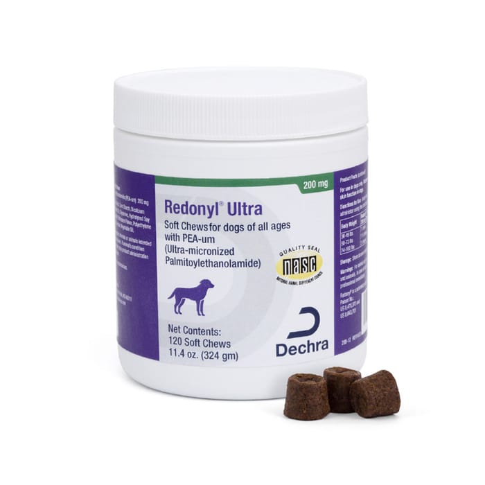 Redonyl Ultra Soft Chews Skin Health Supplement for Dogs - 200 mg - 120 Count Tub product detail number 1.0
