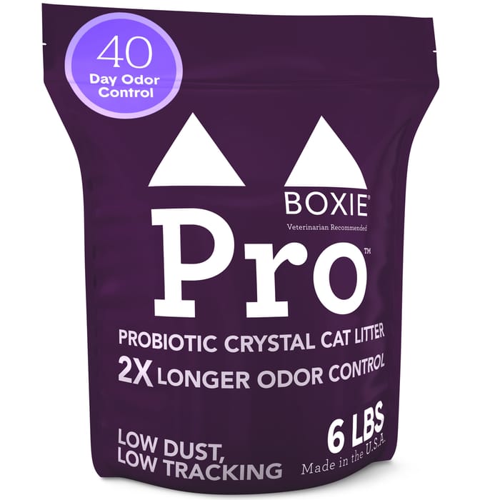 Boxiecat Pro Crystal Non Clumping Probiotic Litter - 6 lb Bag product detail number 1.0
