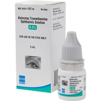 Ketorolac Tromethamine (Generic) Ophthalmic Solution 0.5% - 5 mL-product-tile
