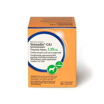 Vetmedin-CA1&nbsp;(pimobendan) - Chewable Tablets for Dogs with Stage 2 Mitral Valve Disease -product-tile