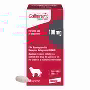 Galliprant Osteoarthritis Treatment Chewable Tablets for Dogs - 100 mg, 1 ct