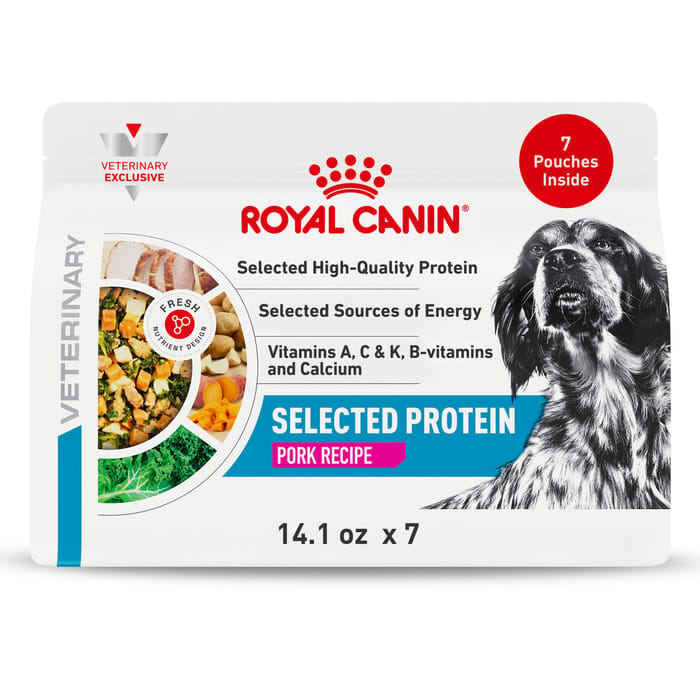 Royal Canin Selected Protein Pork Recipe Fresh Frozen Dog Food - 6.2 lb bag with 7x 14.1 oz packs product detail number 1.0