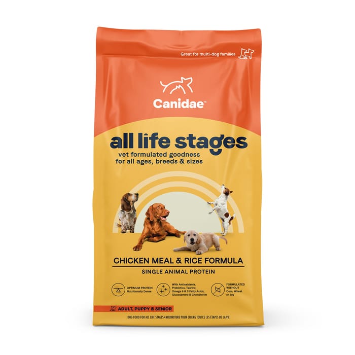 Canidae All Life Stages Chicken Meal & Rice Formula Dry Dog Food 15 lb Bag product detail number 1.0