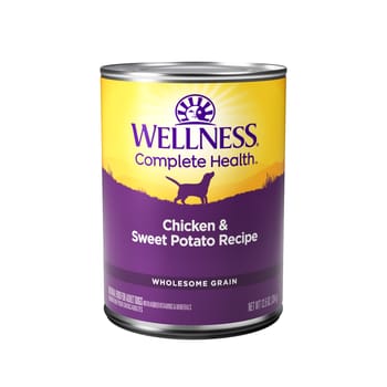 Wellness Complete Health Chicken & Sweet Potato Recipe Wet Dog Food 12.5 oz Can - Case of 12-product-tile