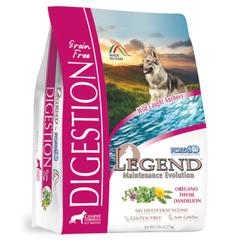 Forza10 Nutraceutic Legend Digestion Wild Caught Anchovy Grain Free Dry Dog Food 5 lb Bag-product-tile