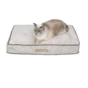 Plush Memory Sleeper X-Small Light Tan/Latte/Dark Grey