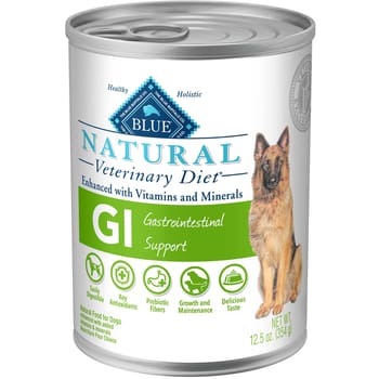 BLUE Natural Veterinary Diet GI Gastrointestinal Support Canned Dog Food 12.5 oz - Case of 12-product-tile