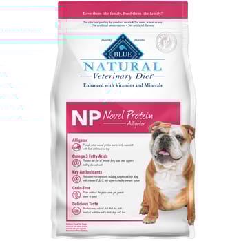 BLUE Natural Veterinary Diet NP Novel Protein-Alligator Grain-Free Dry Dog Food 6 lbs-product-tile