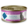 BLUE Natural Veterinary Diet W+U Weight Management + Urinary Care Canned Cat Food 5.5 oz - Case of 24