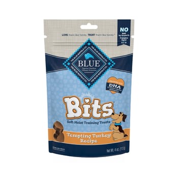 Blue Buffalo BLUE Bits Tempting Turkey Recipe Soft Dog Training Treats 4 oz Bag-product-tile
