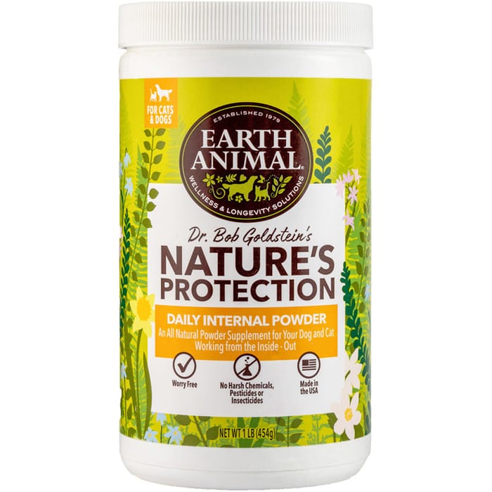 Earth Animal Nature's Protection Flea & Tick Daily Internal Herbal Powder 1lb product detail number 1.0