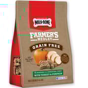 Milk-Bone&reg; Farmer&rsquo;s Medley&reg; Grain Free Biscuits Turkey & Pumpkin, 12oz