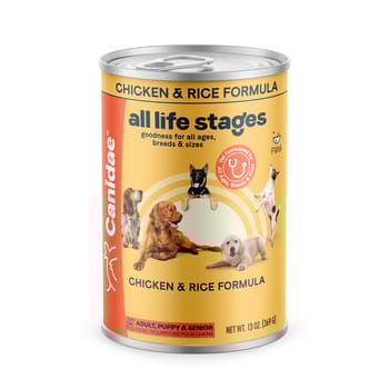 Canidae All Life Stages Chicken & Rice Formula Wet Dog Food 13 oz Cans - Case of 12-product-tile